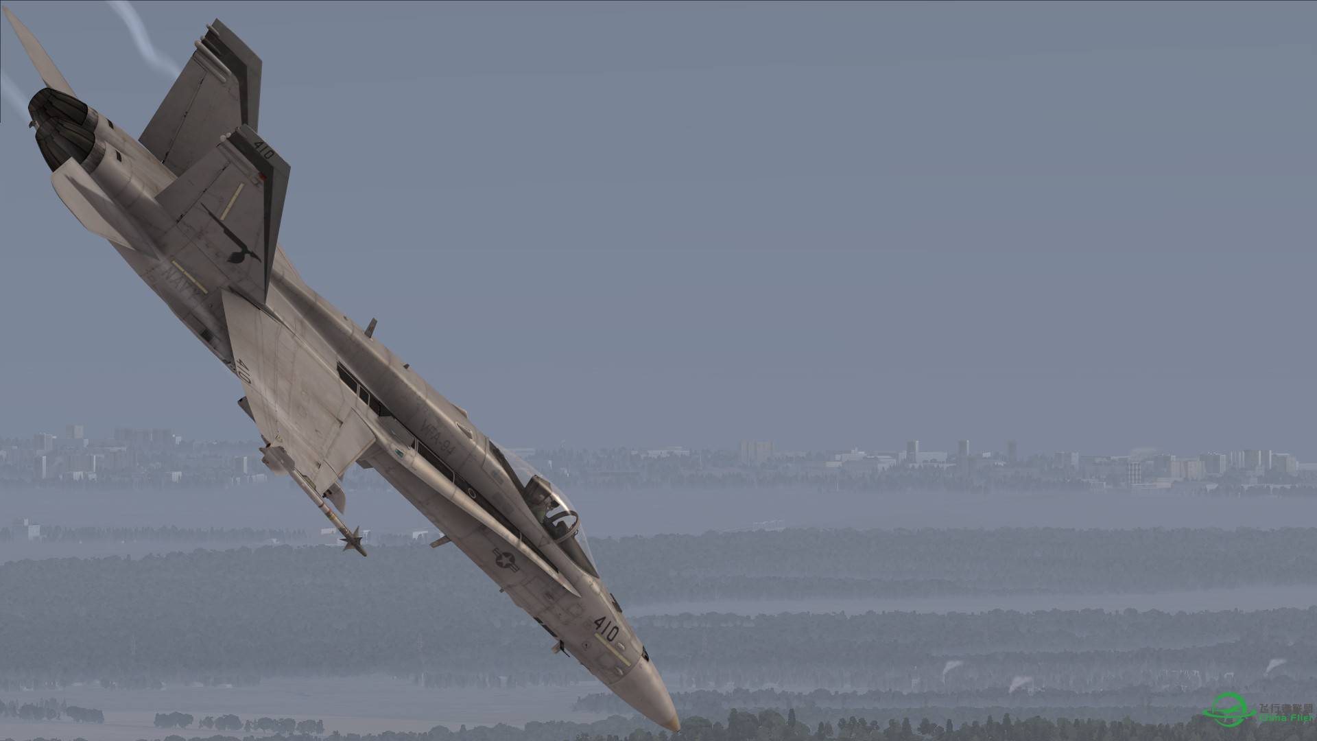 DCS中的F/A-18C-2584 