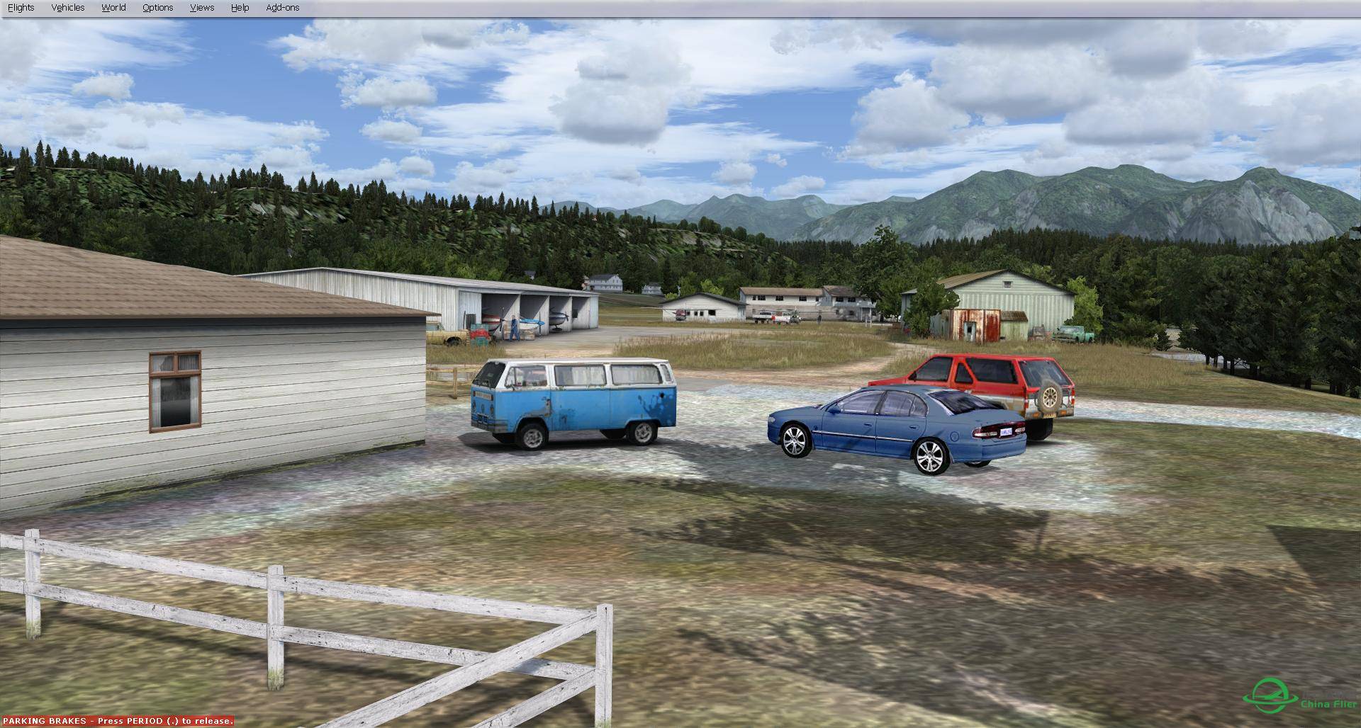 改了一下P3D的小范围自由走动，发几张截图-2719 