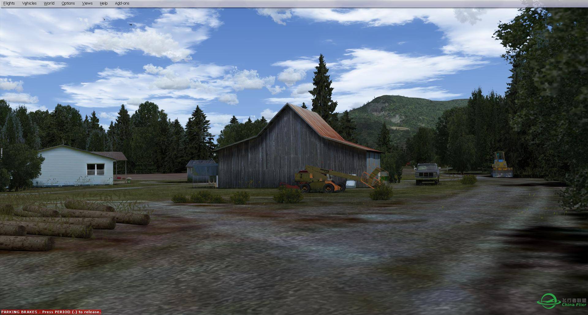 改了一下P3D的小范围自由走动，发几张截图-7766 