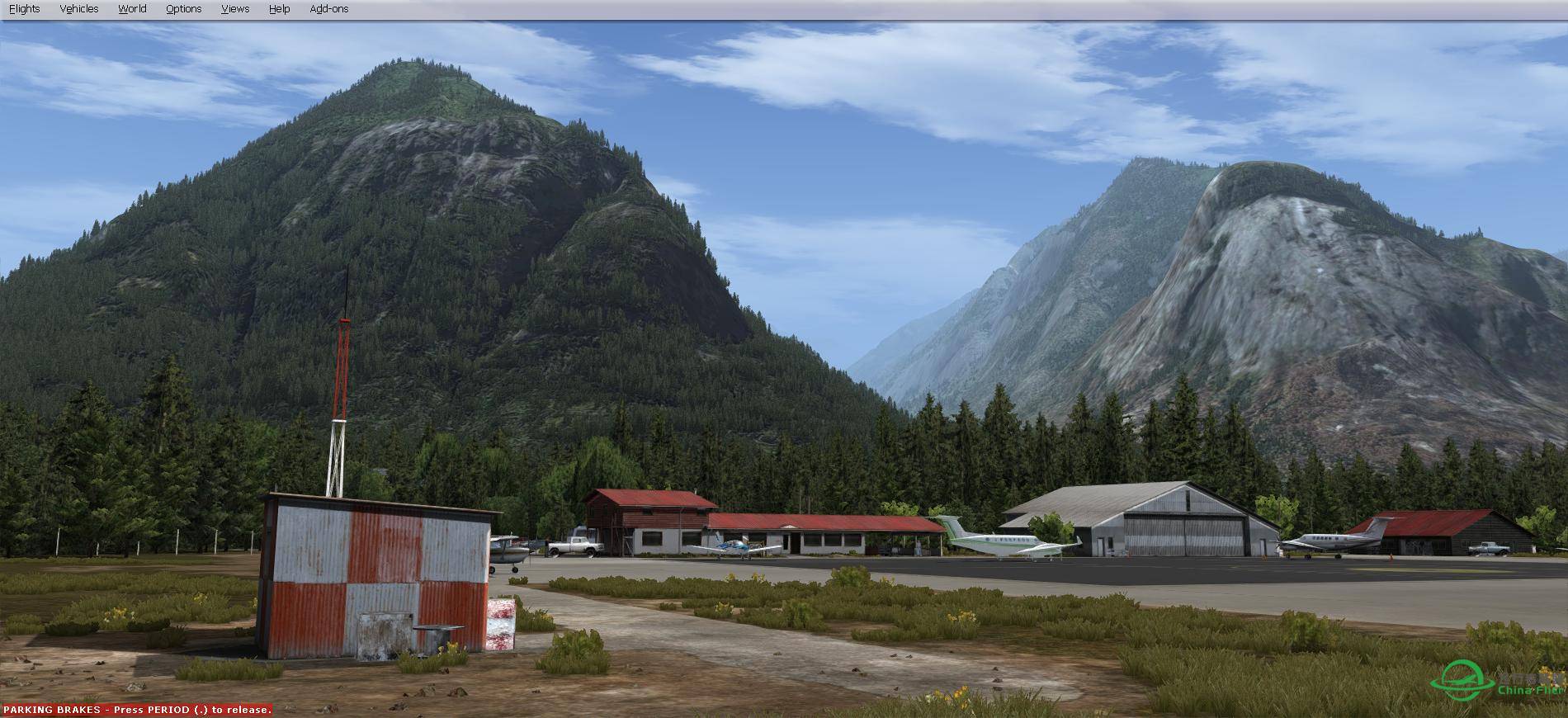 改了一下P3D的小范围自由走动，发几张截图-8093 