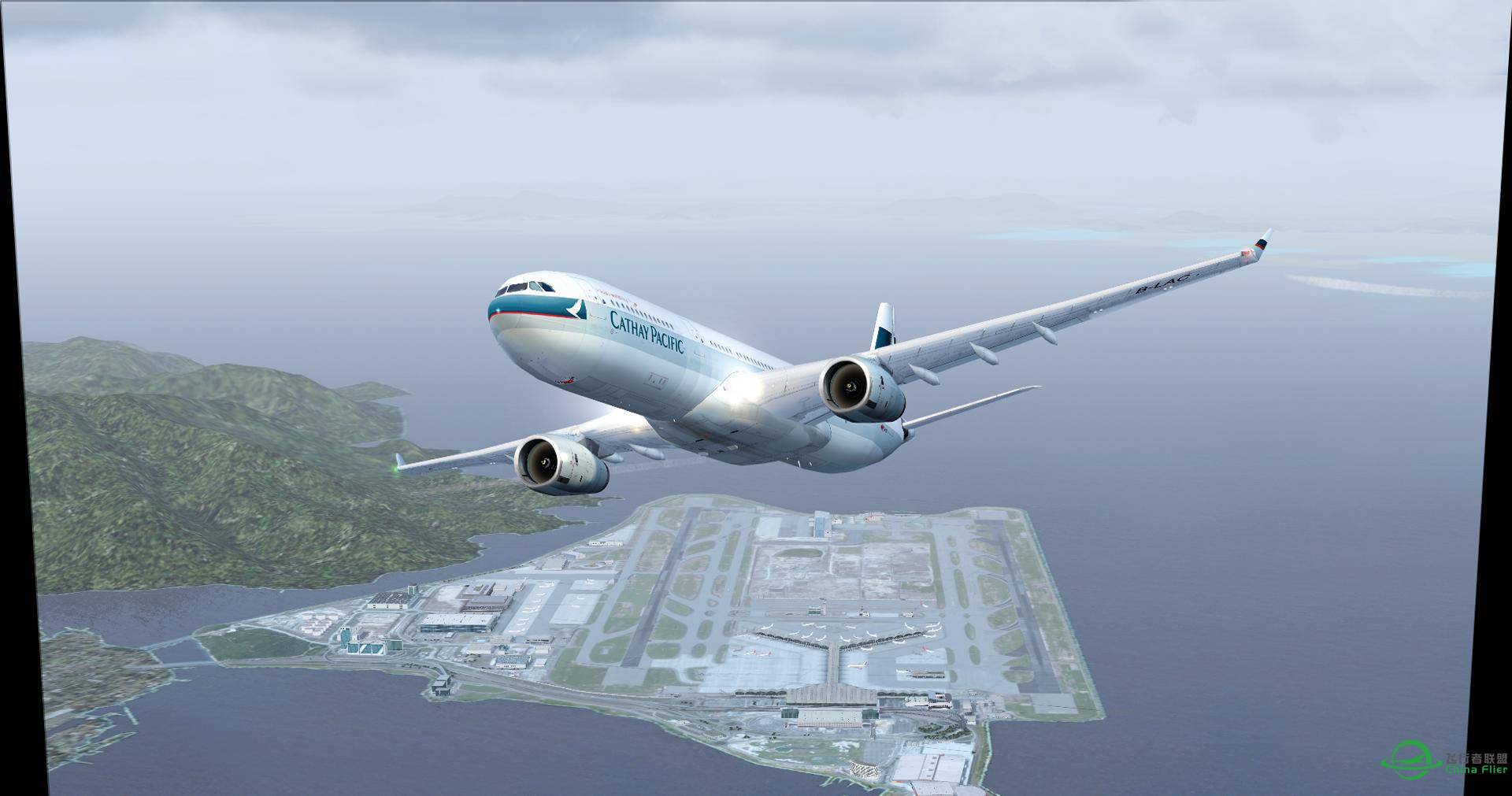 国泰A330香港 直飞 马来西亚吉隆坡机场 CLS+WILCO-4910 
