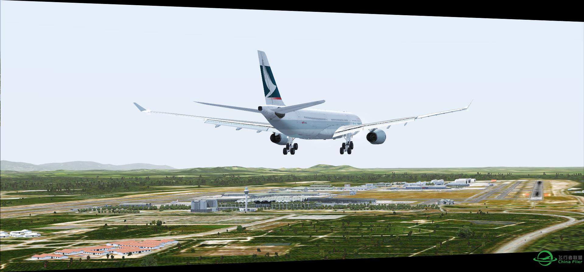 国泰A330香港 直飞 马来西亚吉隆坡机场 CLS+WILCO-6693 