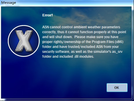 今天装了Activesky SP3 p3d2.5版本报错，求助啊！-520 