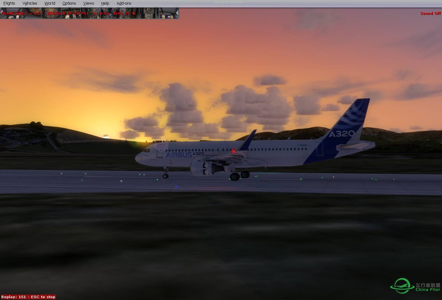 P3D上海虹桥至福州长乐-376 