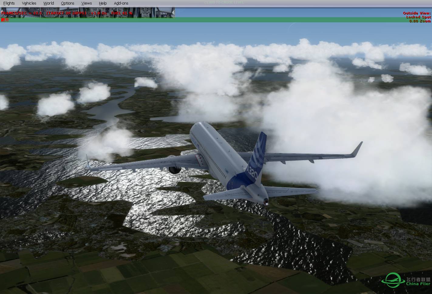 P3D上海虹桥至福州长乐-3090 