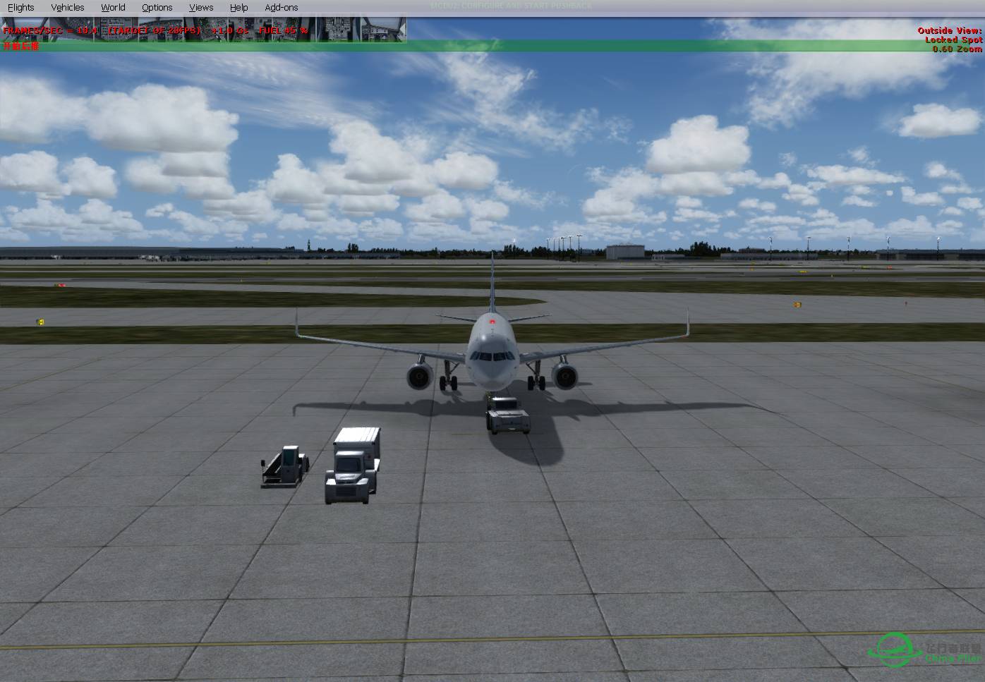 P3D上海虹桥至福州长乐-6781 