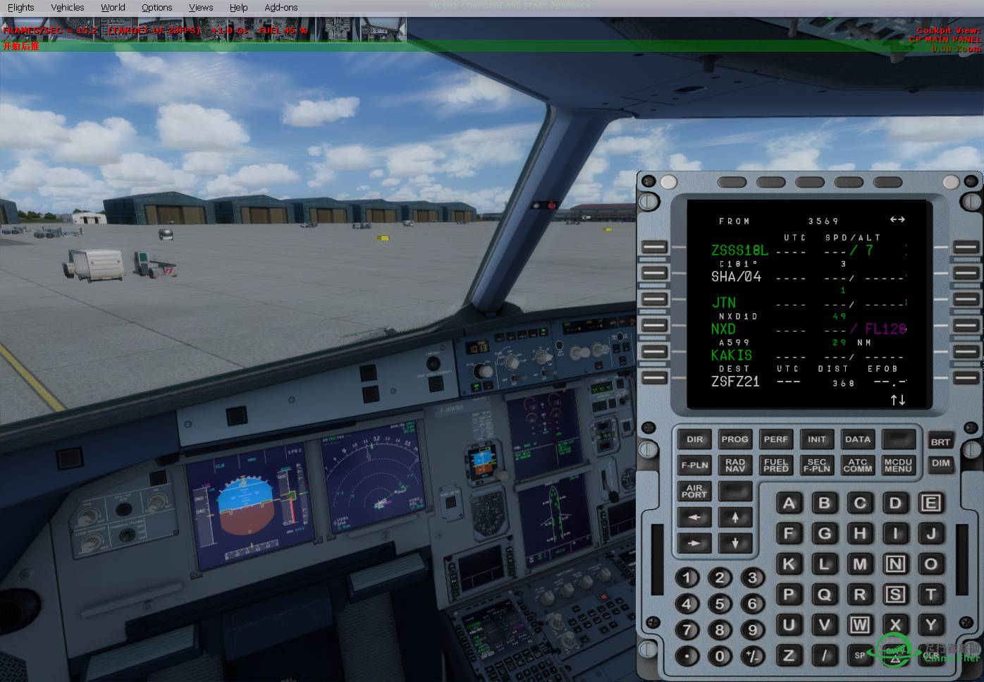 P3D上海虹桥至福州长乐-115 