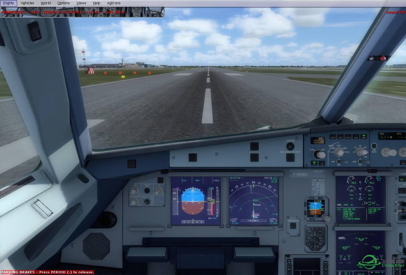 P3D上海虹桥至福州长乐-2101 