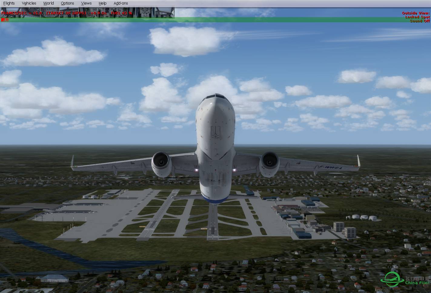 P3D上海虹桥至福州长乐-4479 