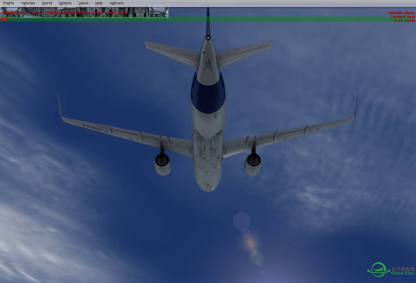 P3D上海虹桥至福州长乐-9070 