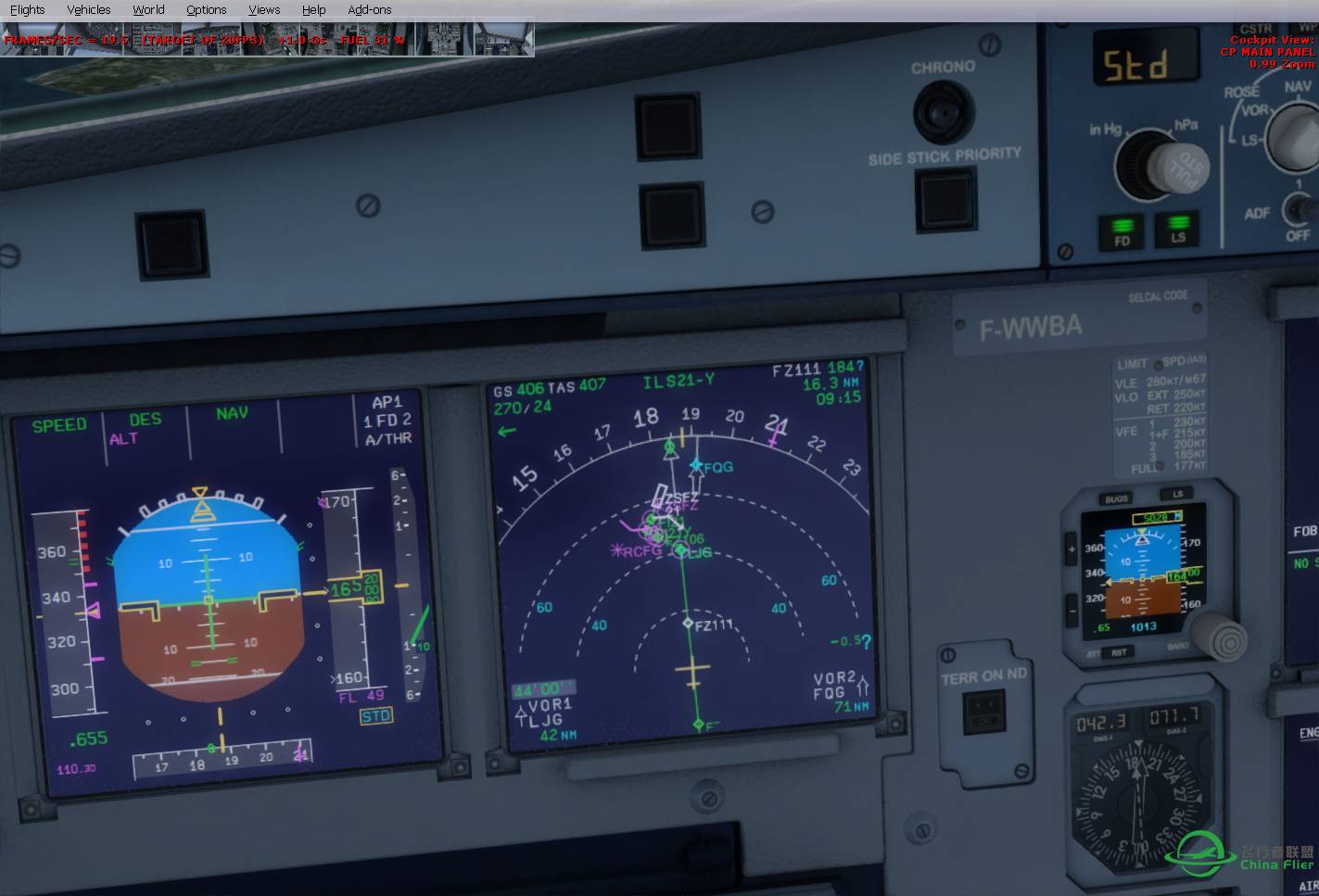 P3D上海虹桥至福州长乐-3418 