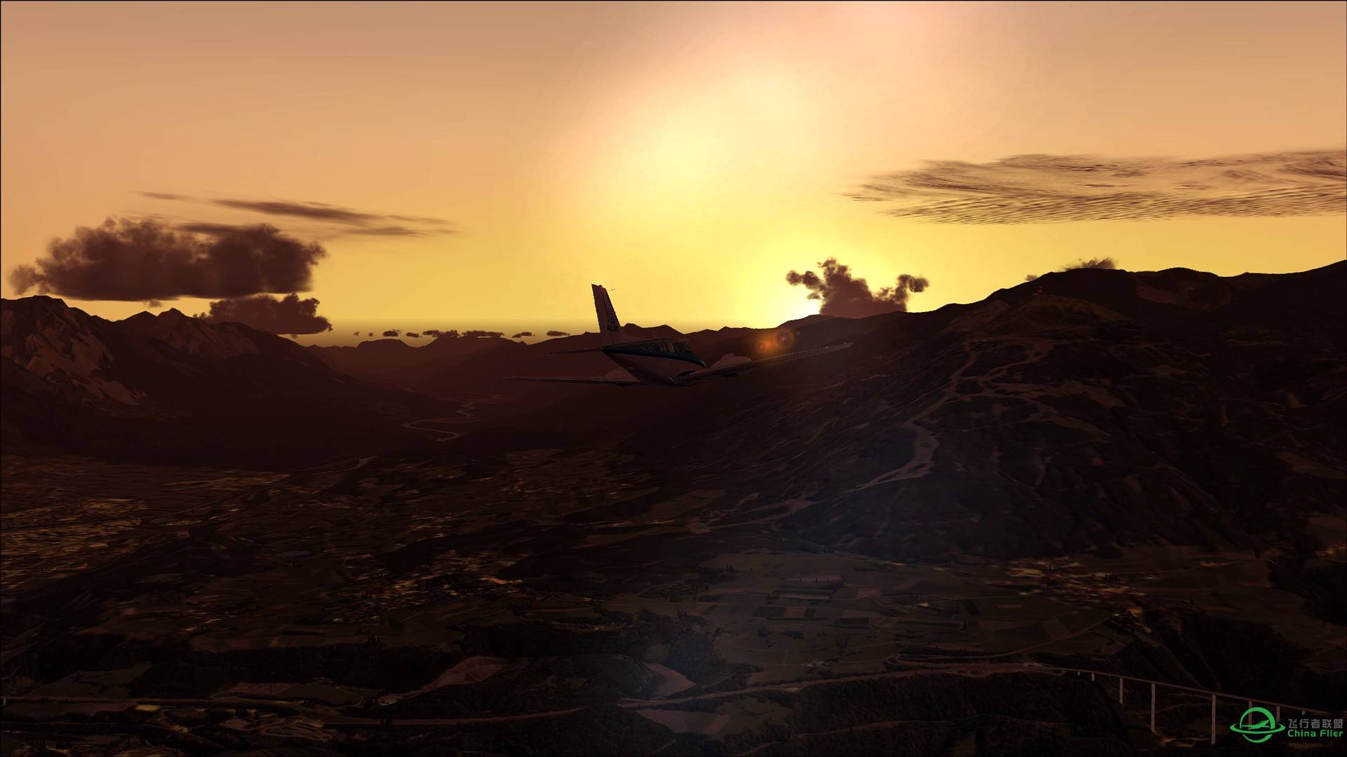 和liao4091飞友PK他的P3D我的FSX，看谁的效果好-7672 