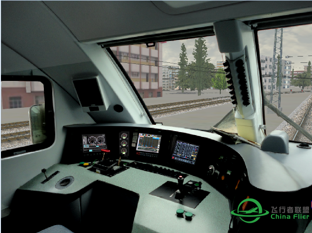 微软游戏不错玩玩模拟飞行也玩玩模拟火车，享受啊-8434 