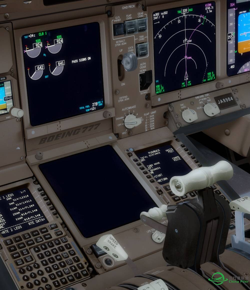 PMDG777，PFD在下降阶段高度表和主显示的问题-1676 