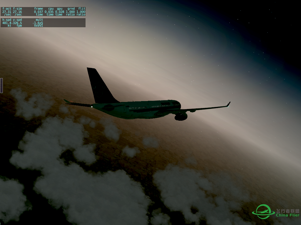 EGLL-ZBAA南航A330-9289 