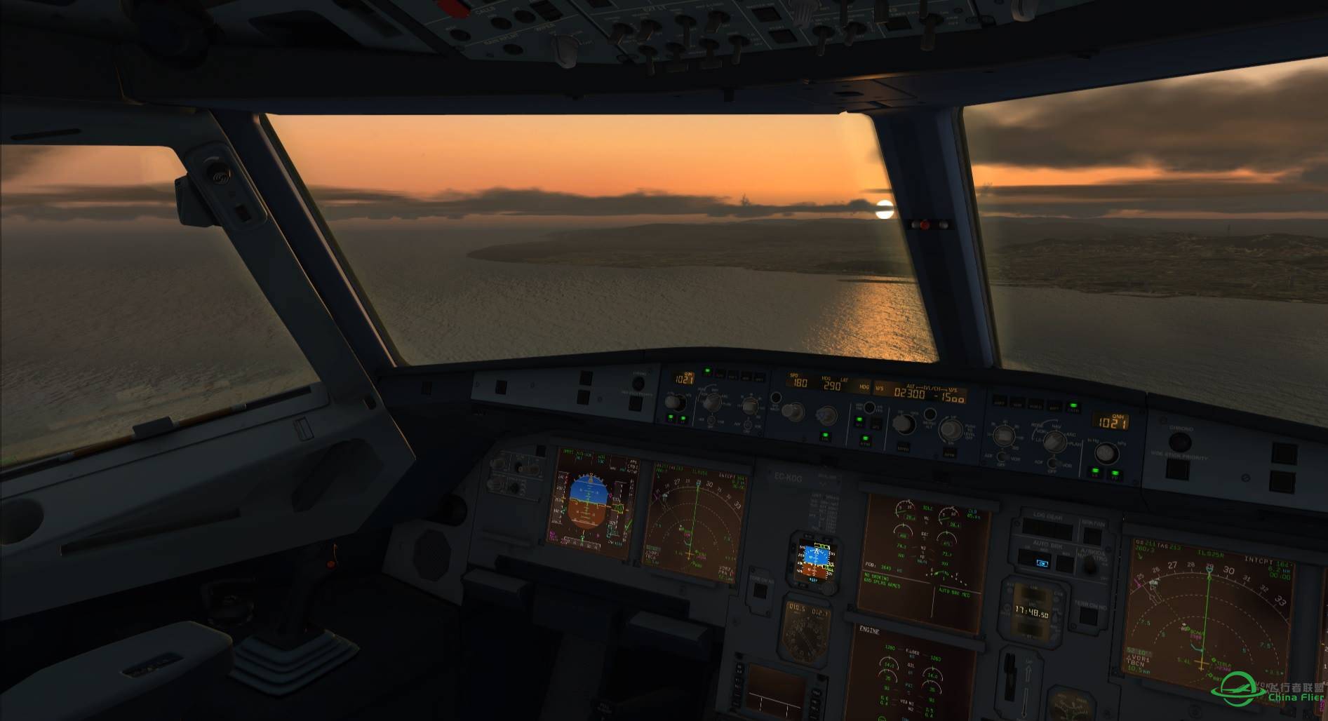 巴塞罗那与日落-9681 