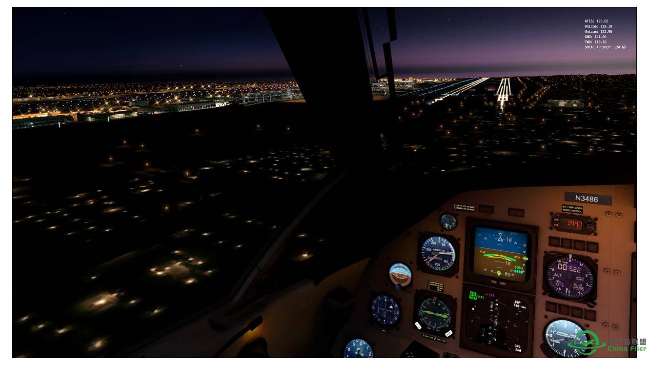 【夜间进近】-3422 