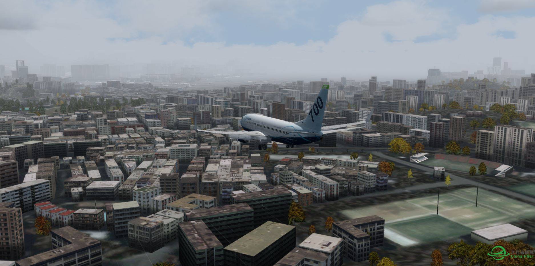 P3D V3之再降启德！-7926 