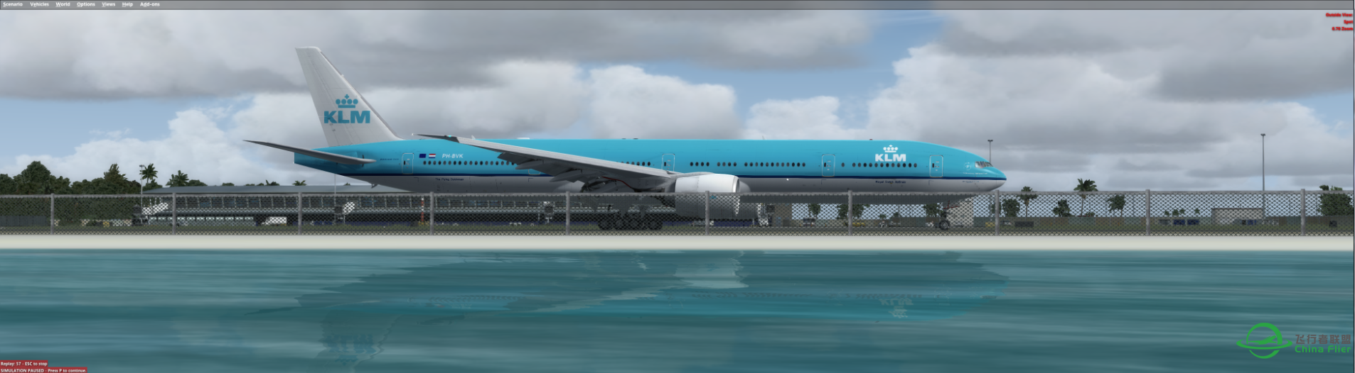 P3D v3 PMDG777测试-4046 