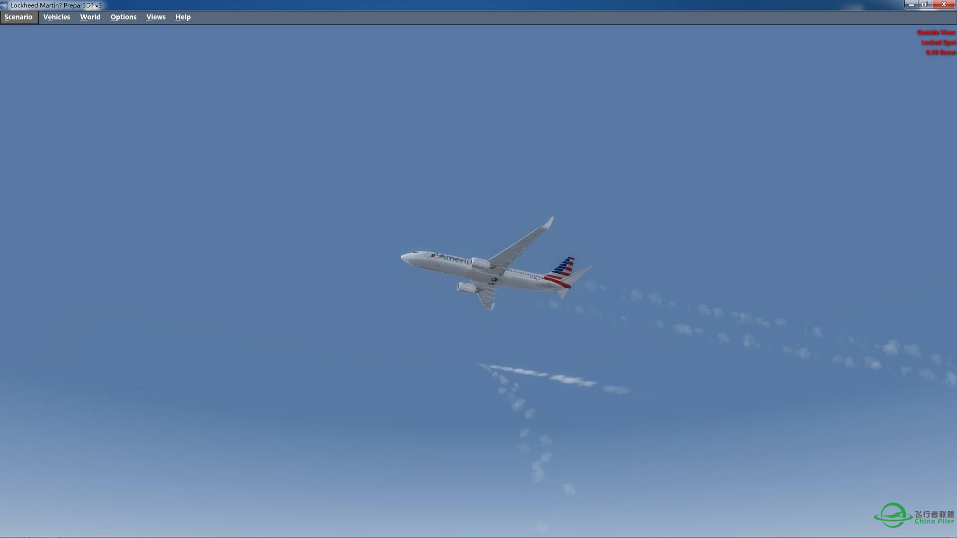 请问飞机下方这是啥气流啊,P3Dv3+NGX-2123 