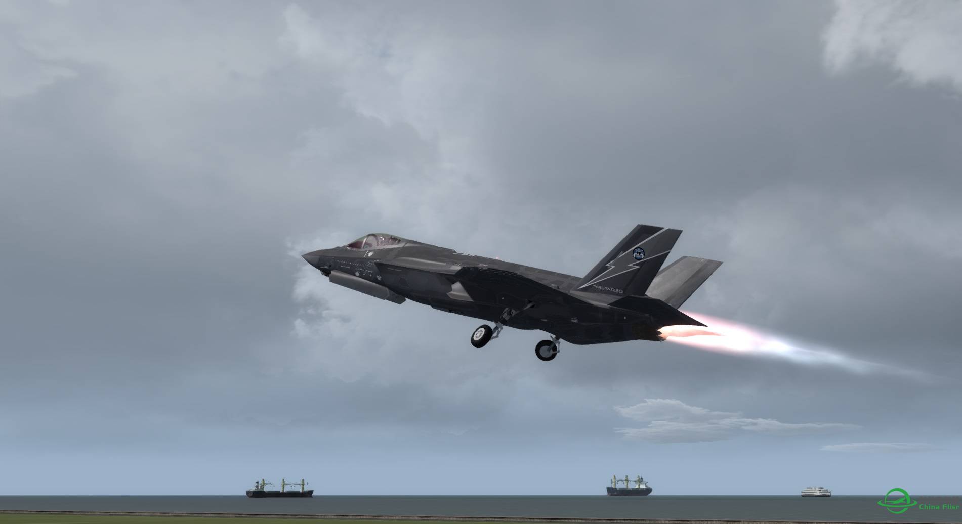 一组P3DV3使用REX3云层的截图-1985 