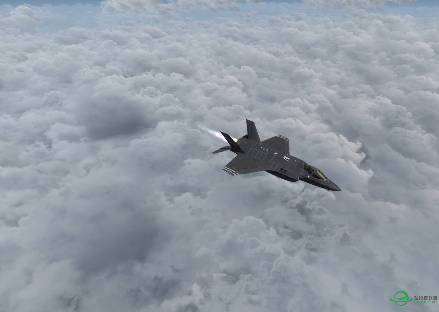 一组P3DV3使用REX3云层的截图-2734 