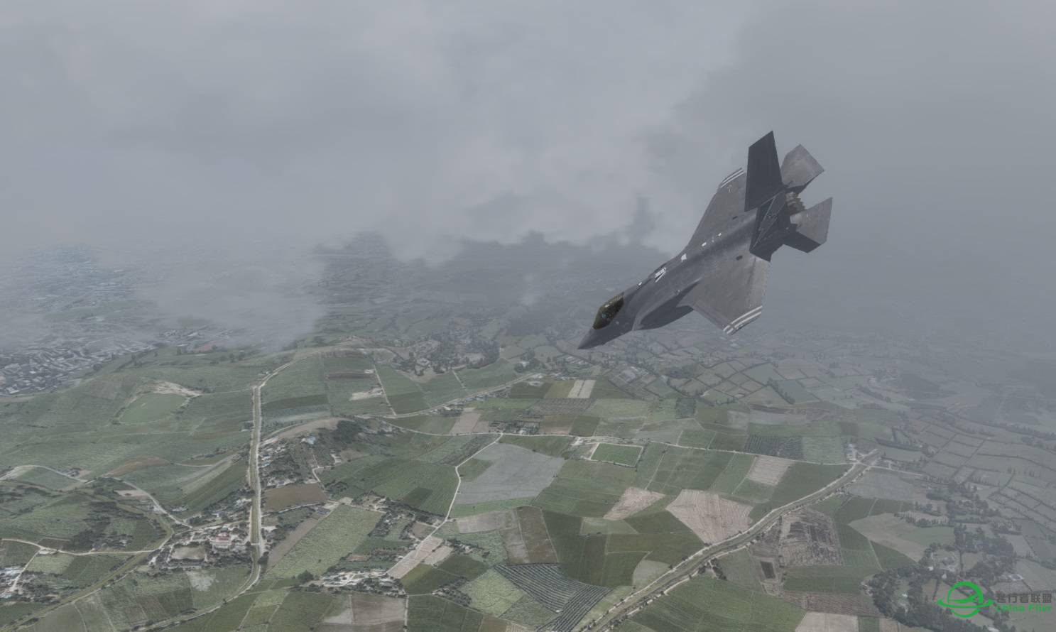 一组P3DV3使用REX3云层的截图-9392 