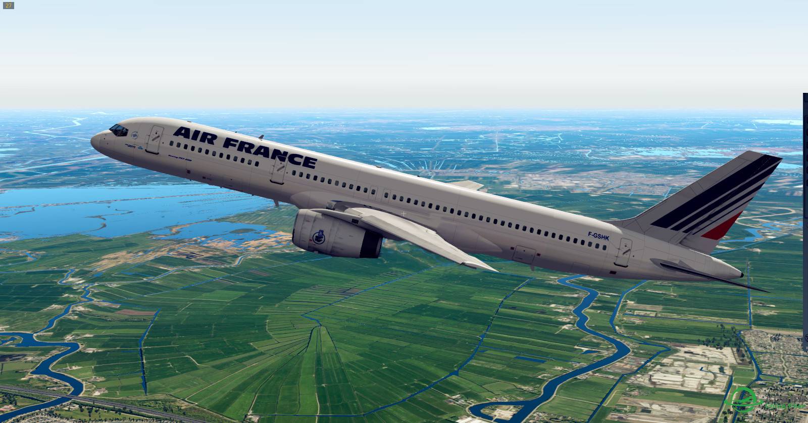 XPlane10 高清卫星地景---欧洲大部，北非，佛罗里达！-801 