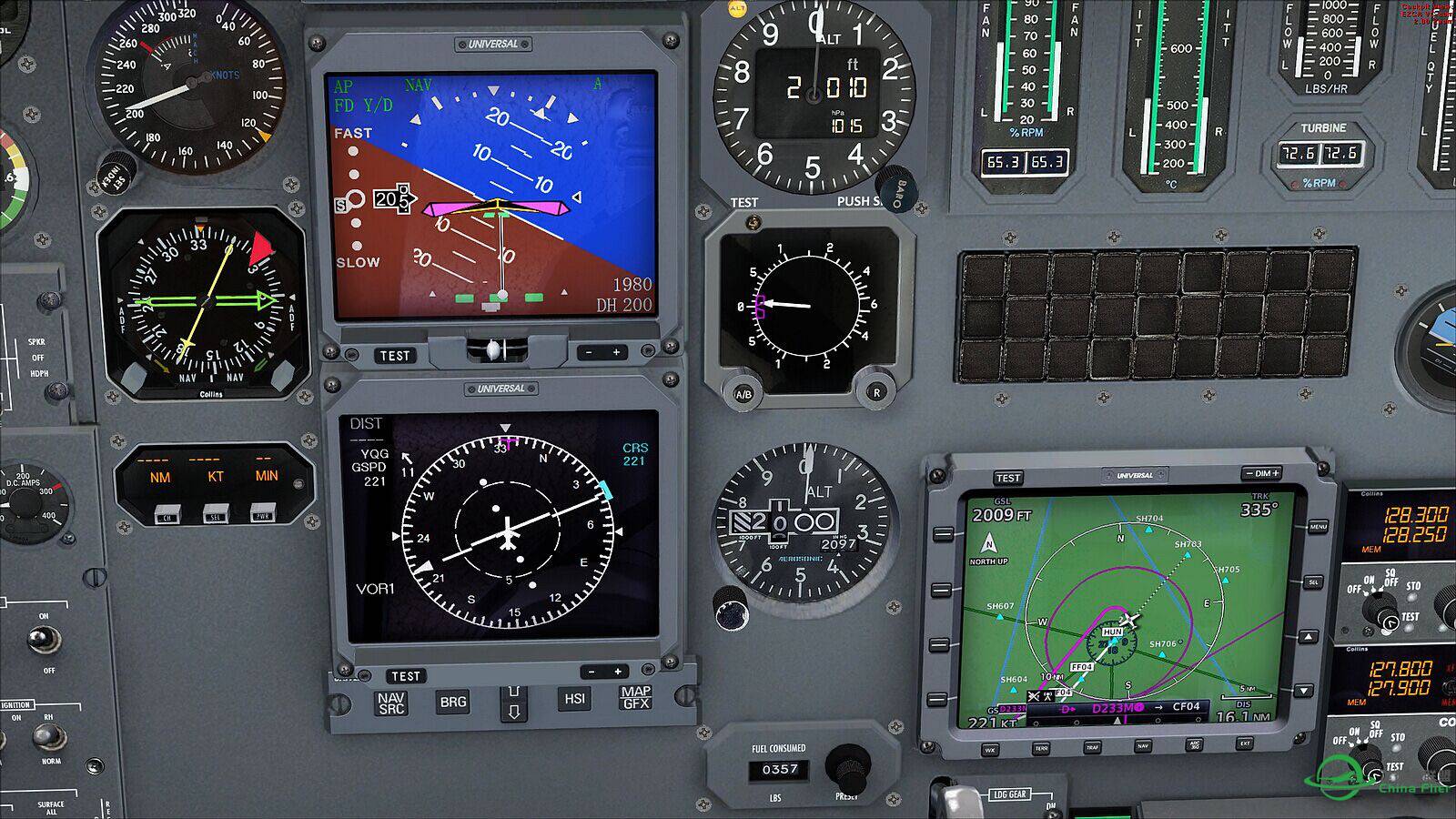 Carenado S550 - GTN750-2881 