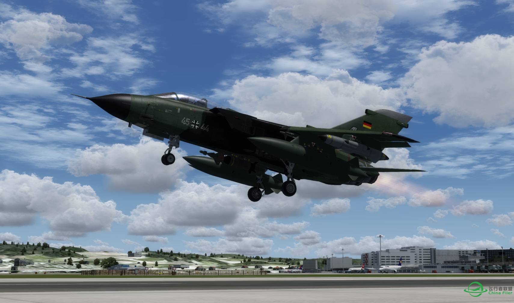 阿尔卑斯上的狂风-1833 