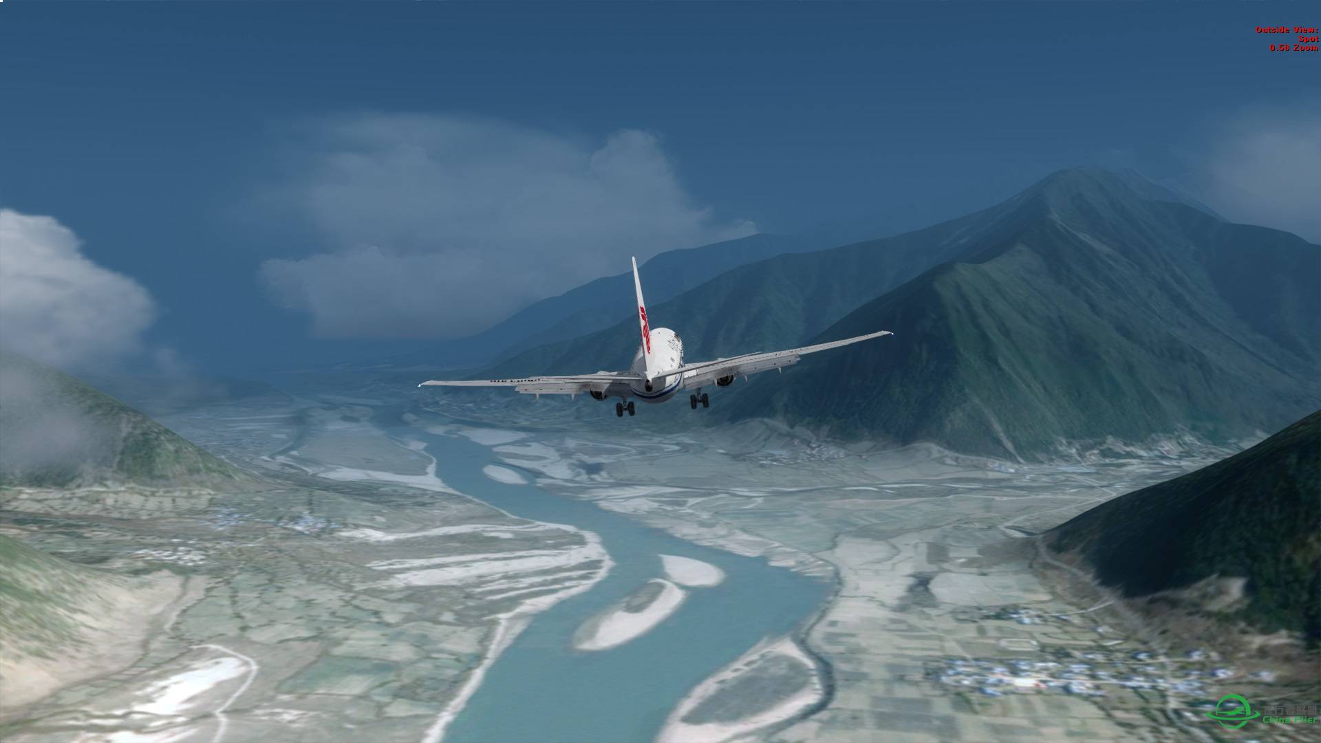 小胖子B737林芝-7697 