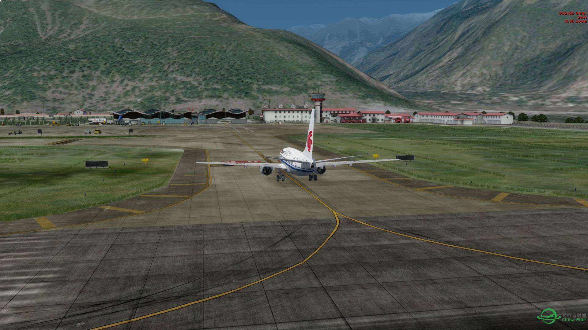 小胖子B737林芝-6494 