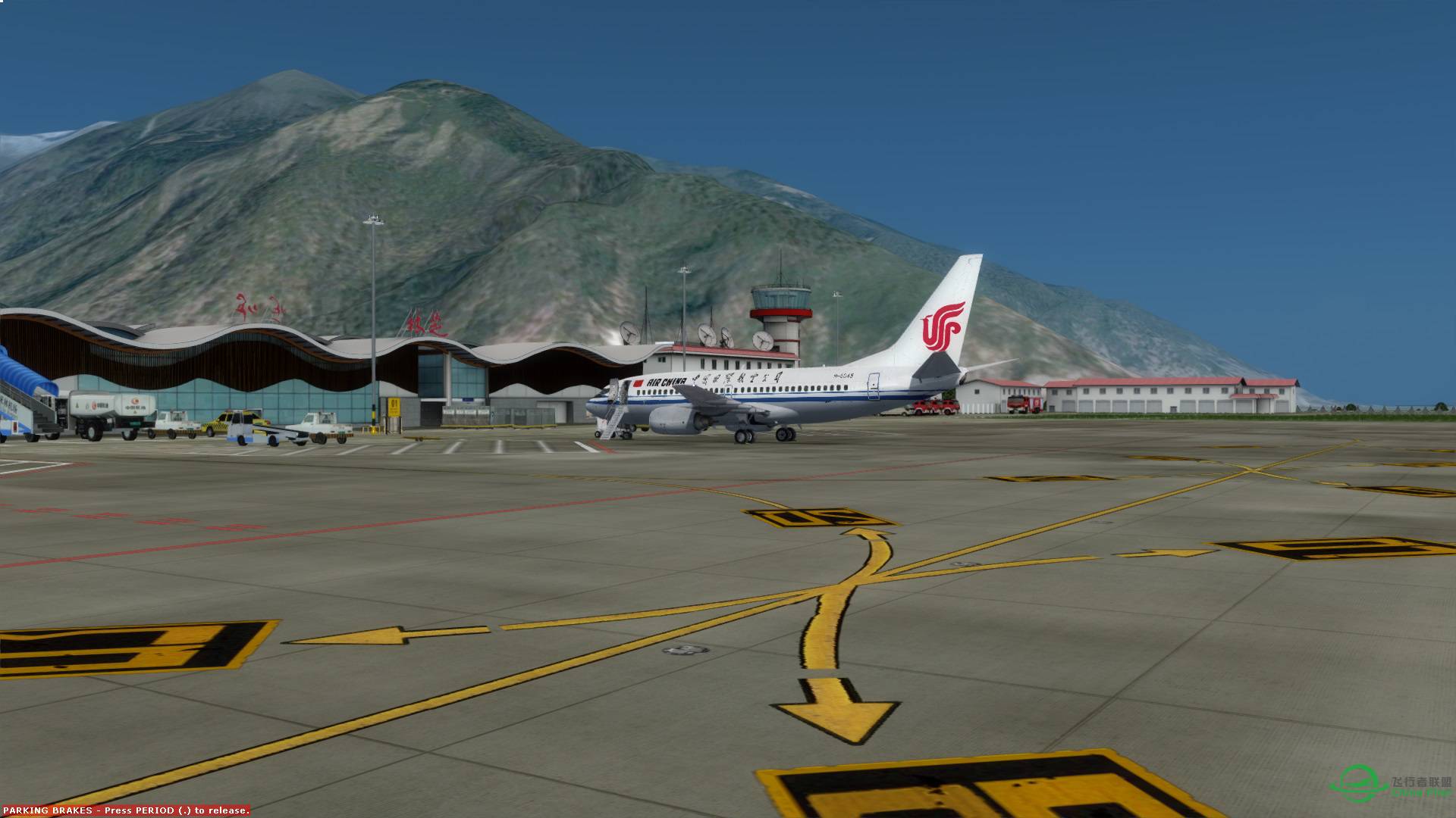 小胖子B737林芝-9147 