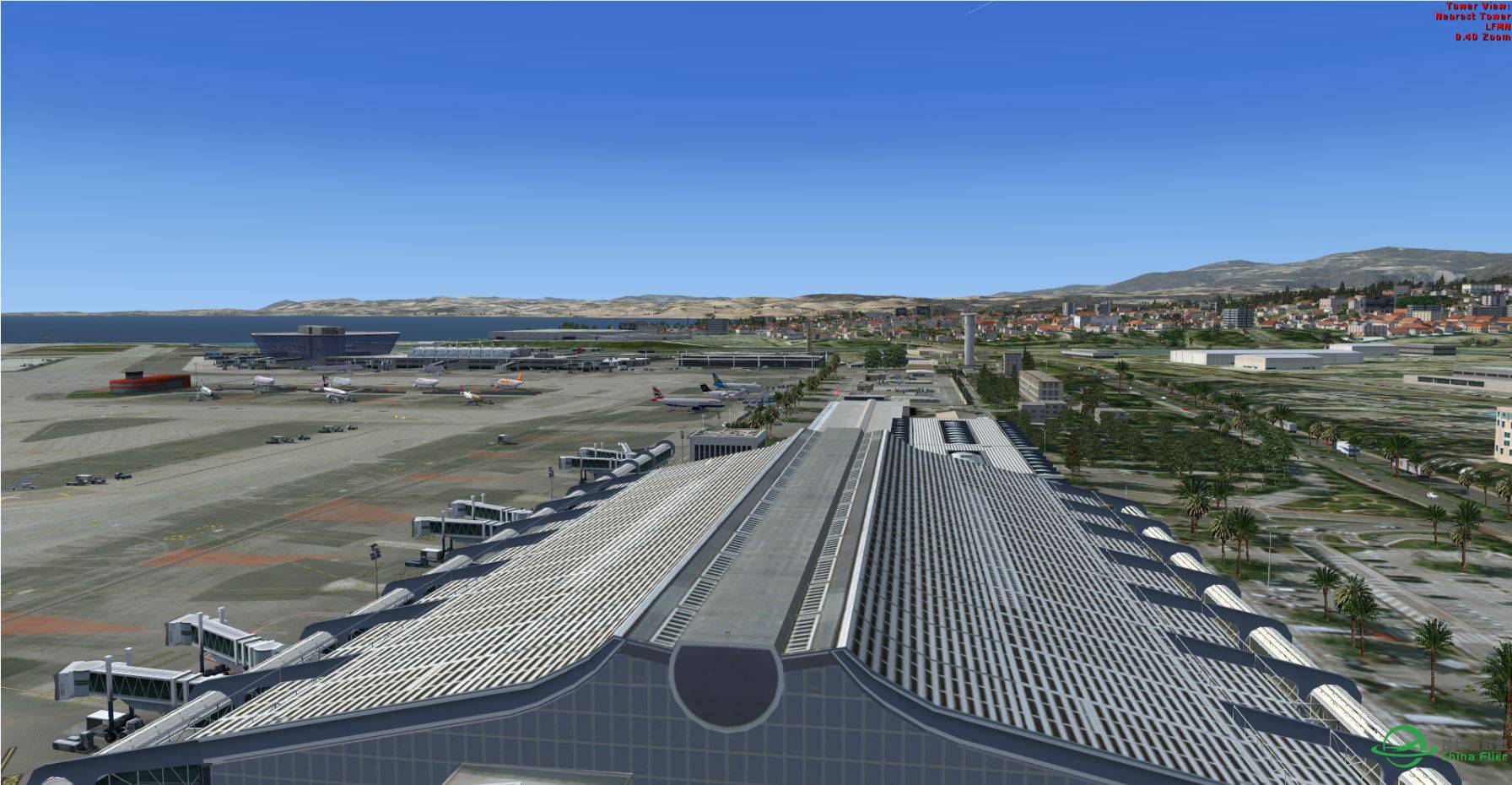 FSX Cessna C207 @法國尼斯海岸機場 LFMN-7404 