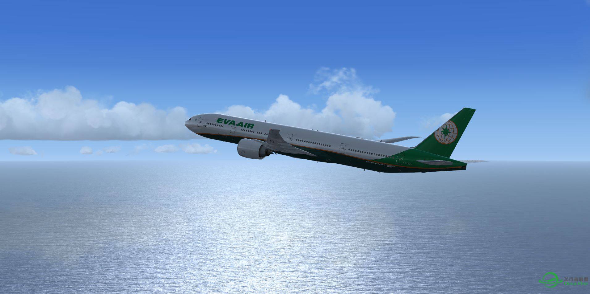 FSX LEBL B777 EVA B16725 new texture-7128 