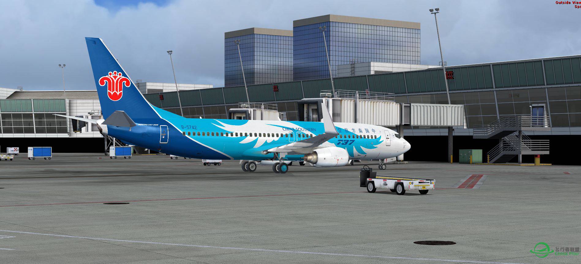 FSX ChinaSouthern B5742 @ KSEA-5285 