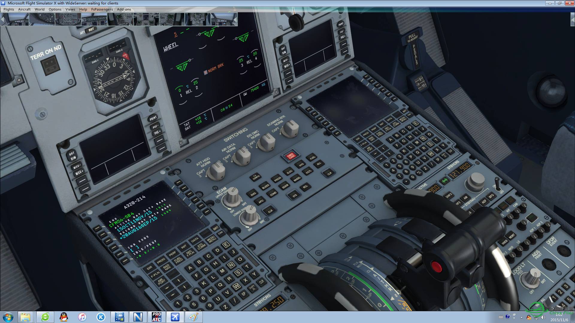 安装新版A320，副驾驶MCDU为什么不显示？你们有这个问题吗？-5559 