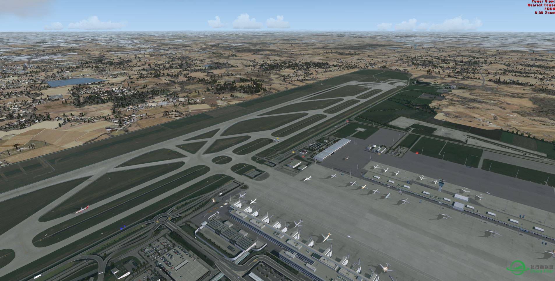 FSX EDDM with B777 Germanwings-5785 