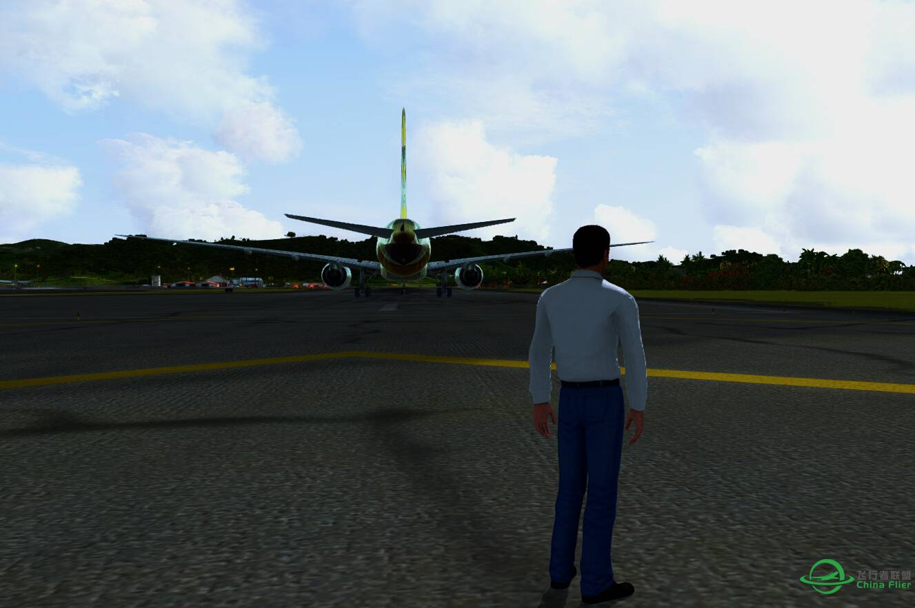 TNCM 圣马丁岛--ETIHAD-7979 