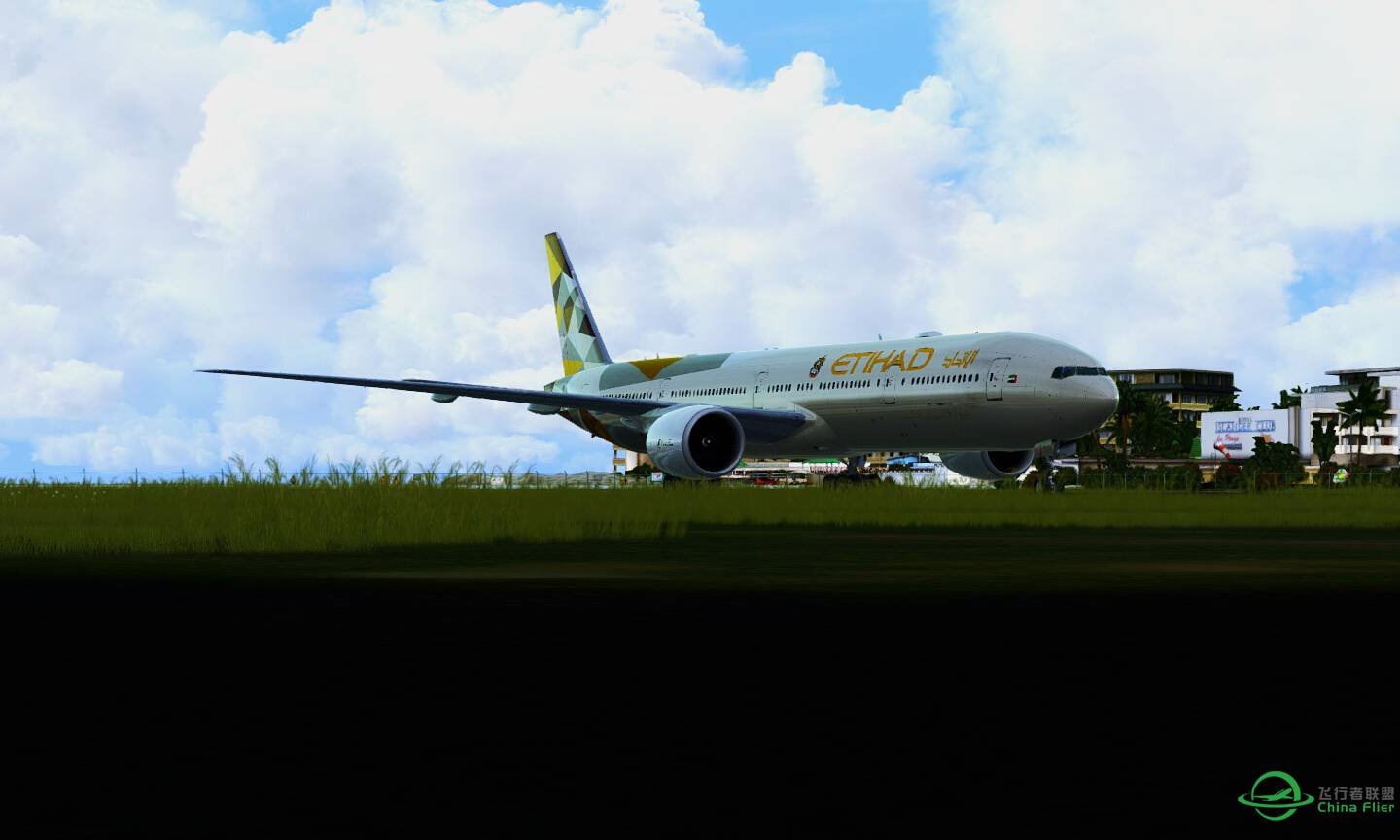 TNCM 圣马丁岛--ETIHAD-3281 