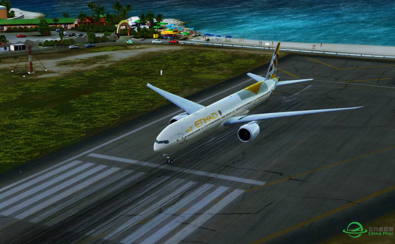 TNCM 圣马丁岛--ETIHAD-9754 