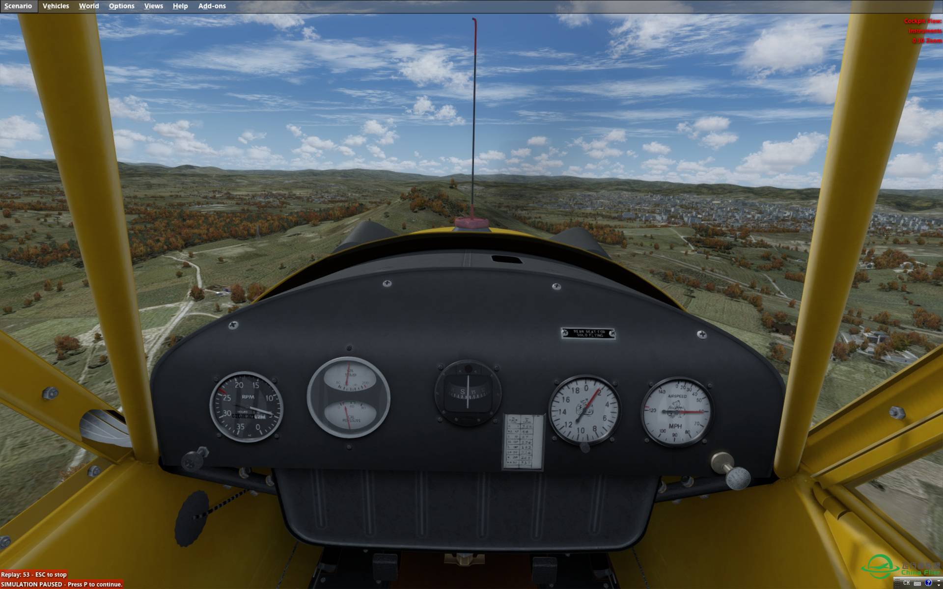 越野飞机挑战山顶着陆成功-5517 