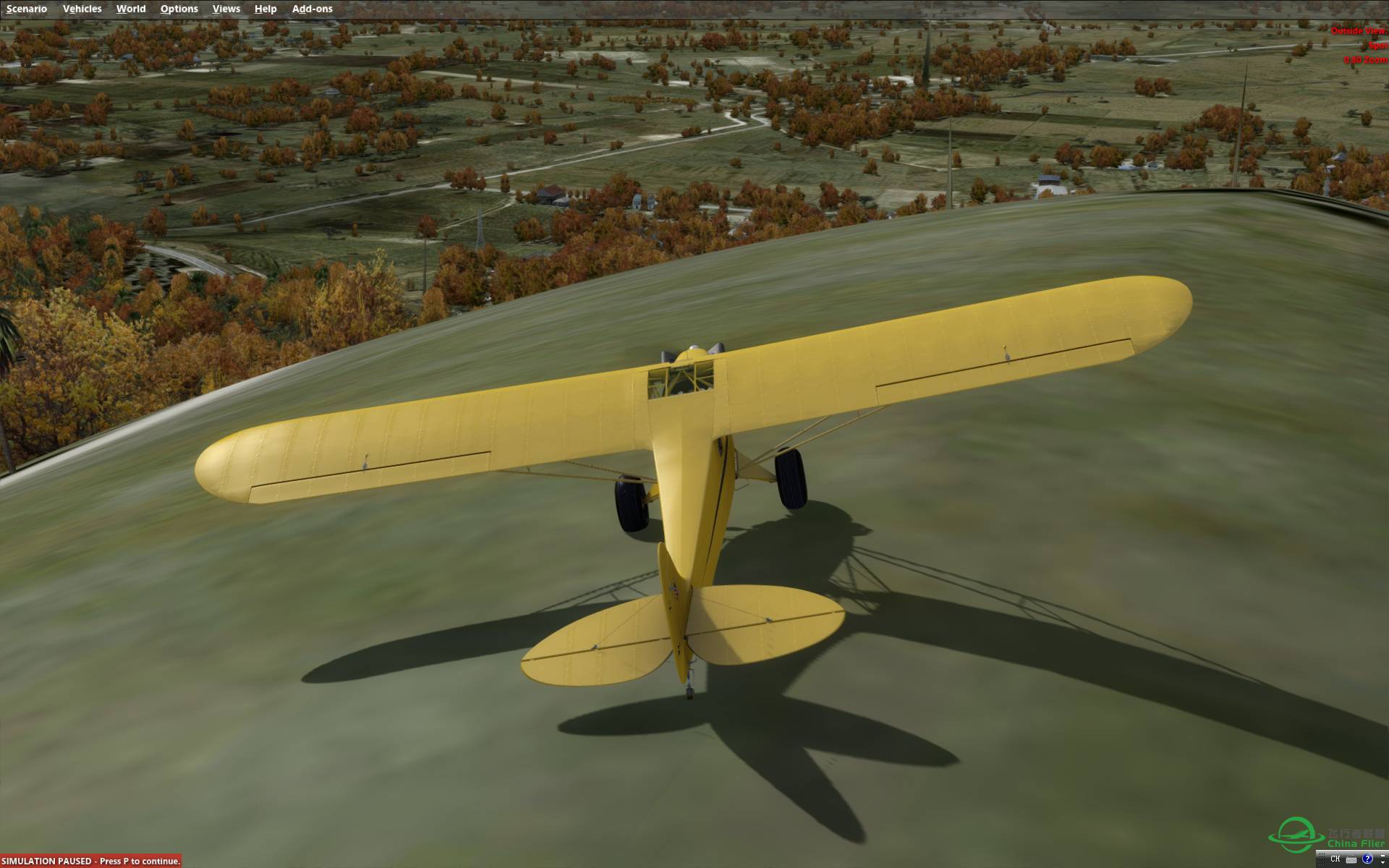 越野飞机挑战山顶着陆成功-6810 