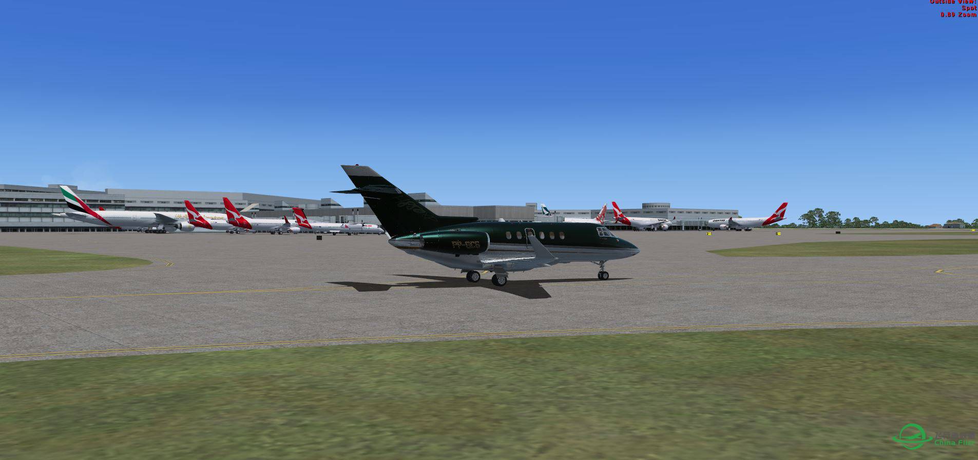 FSX H850 XP @ YMML-7401 