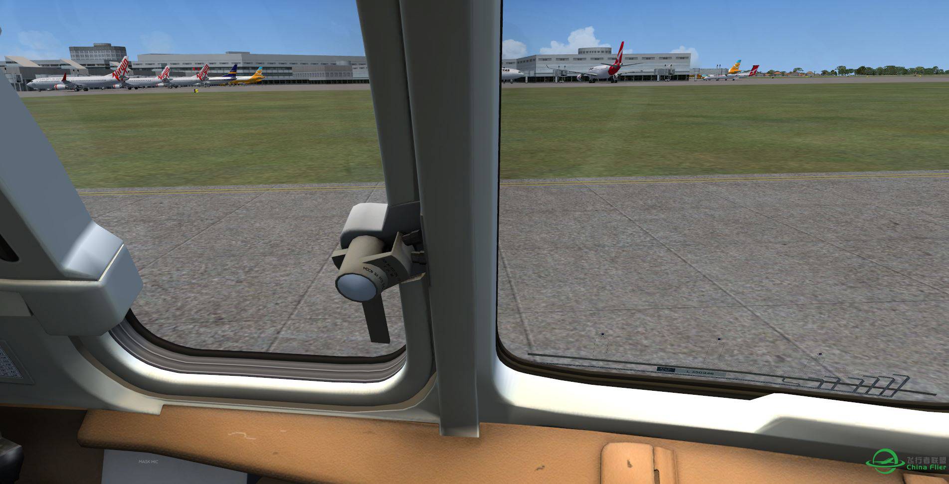 FSX H850 XP @ YMML-3991 