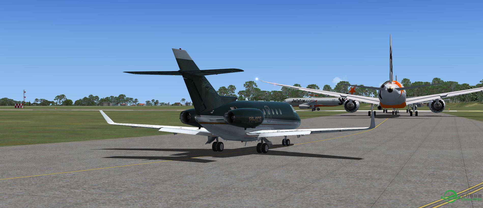 FSX H850 XP @ YMML-2431 