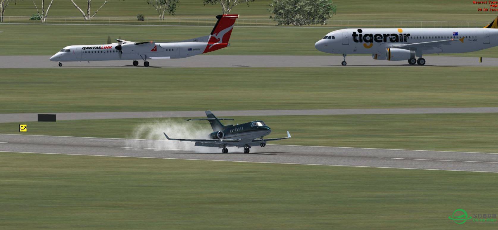 FSX H850 XP @ YMML-5415 