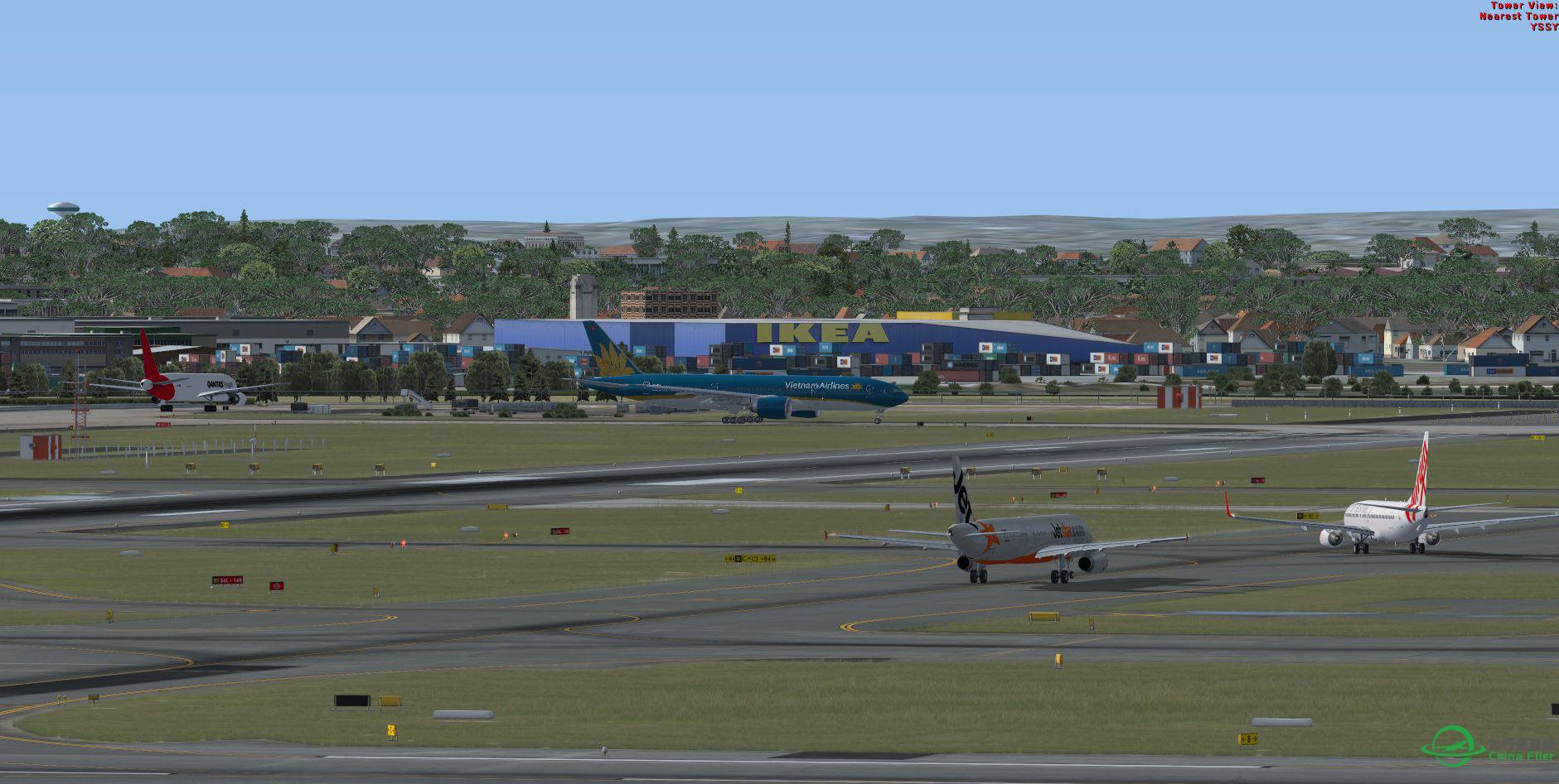 FSX B777 Vietnam @ YSSY-2801 