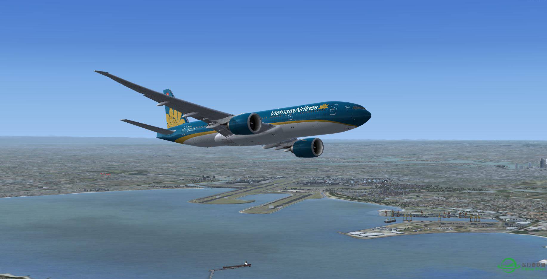 FSX B777 Vietnam @ YSSY-9024 