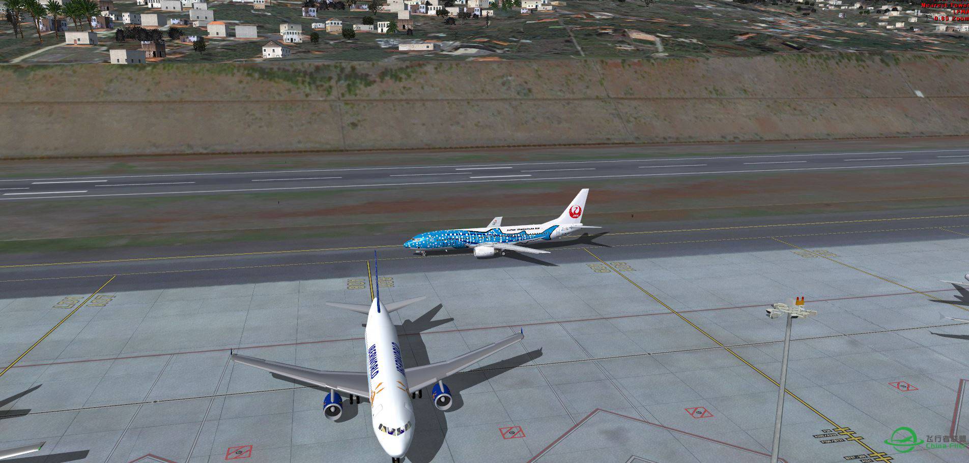 FSX B737 JAL 藍鯨 JA8939 @ LPMA-510 